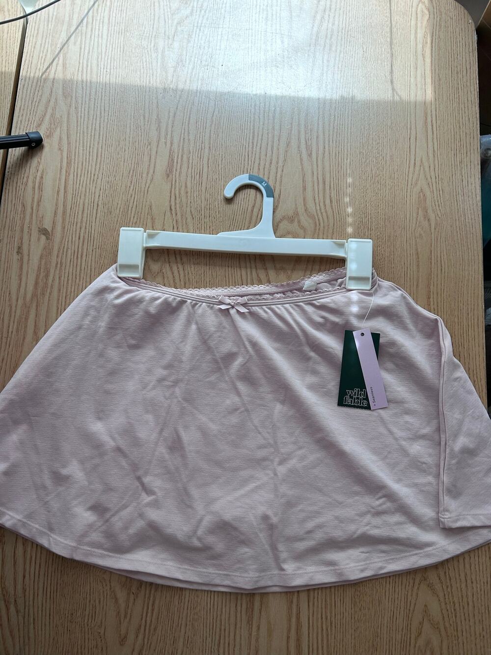 New Women’s Wild Fable Athletic Stretchy Skort Light Pink size Medium